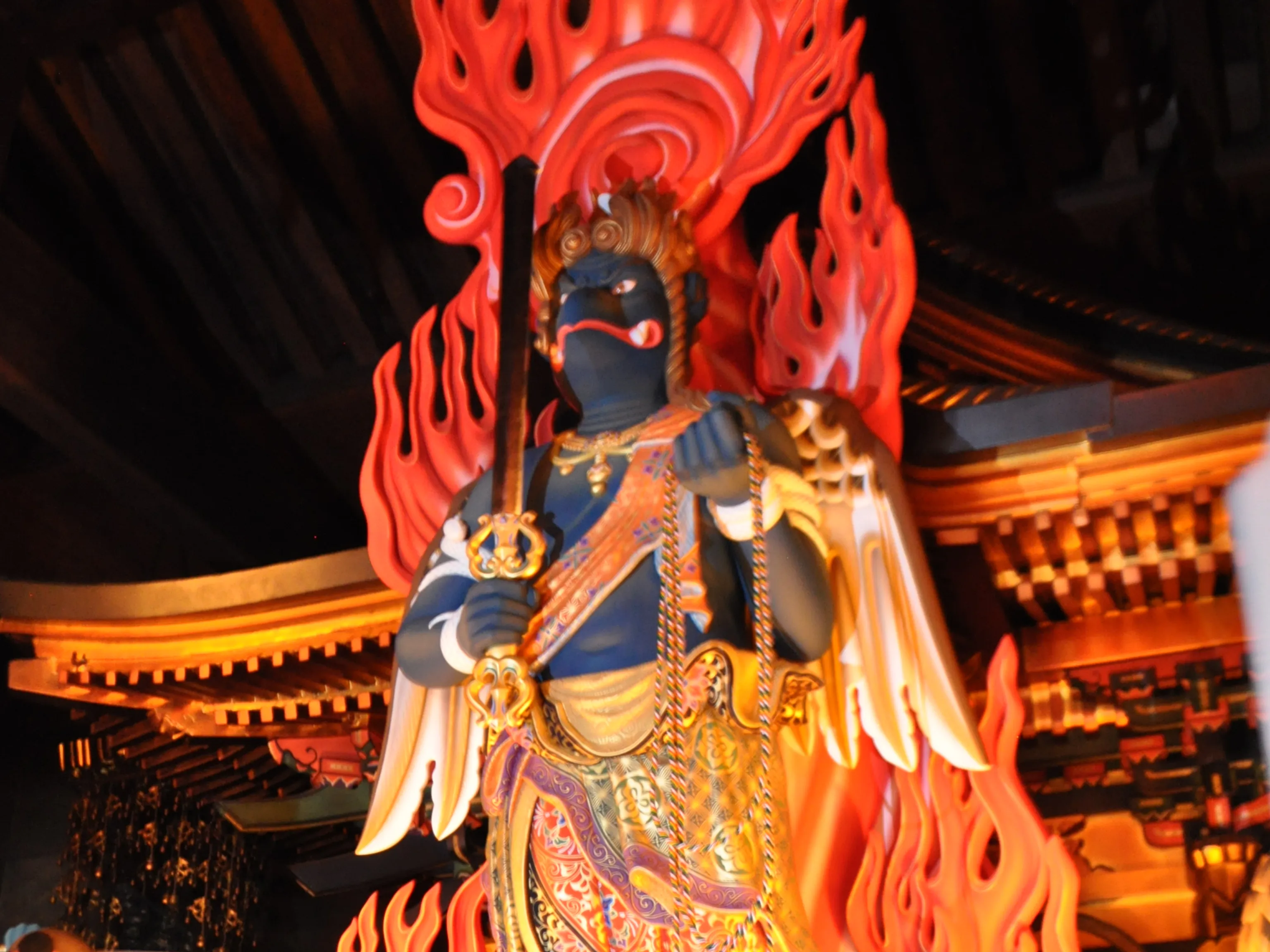 御前立本尊　飯縄大権現像