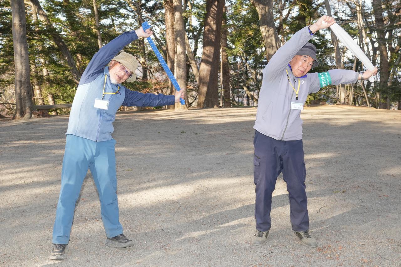 高尾山自然研究路　4号路ベンチ
