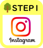 STEP1　Instagram（インスタグラム）を「Appストア」もしくは「Googleプレイ」からインストールして、公式アカウント「いこうよ高尾山（@go_to_takaosan）」をフォロー